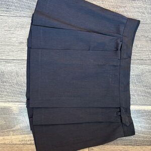 Vintage Prada Black Pleated Mini Skirt
